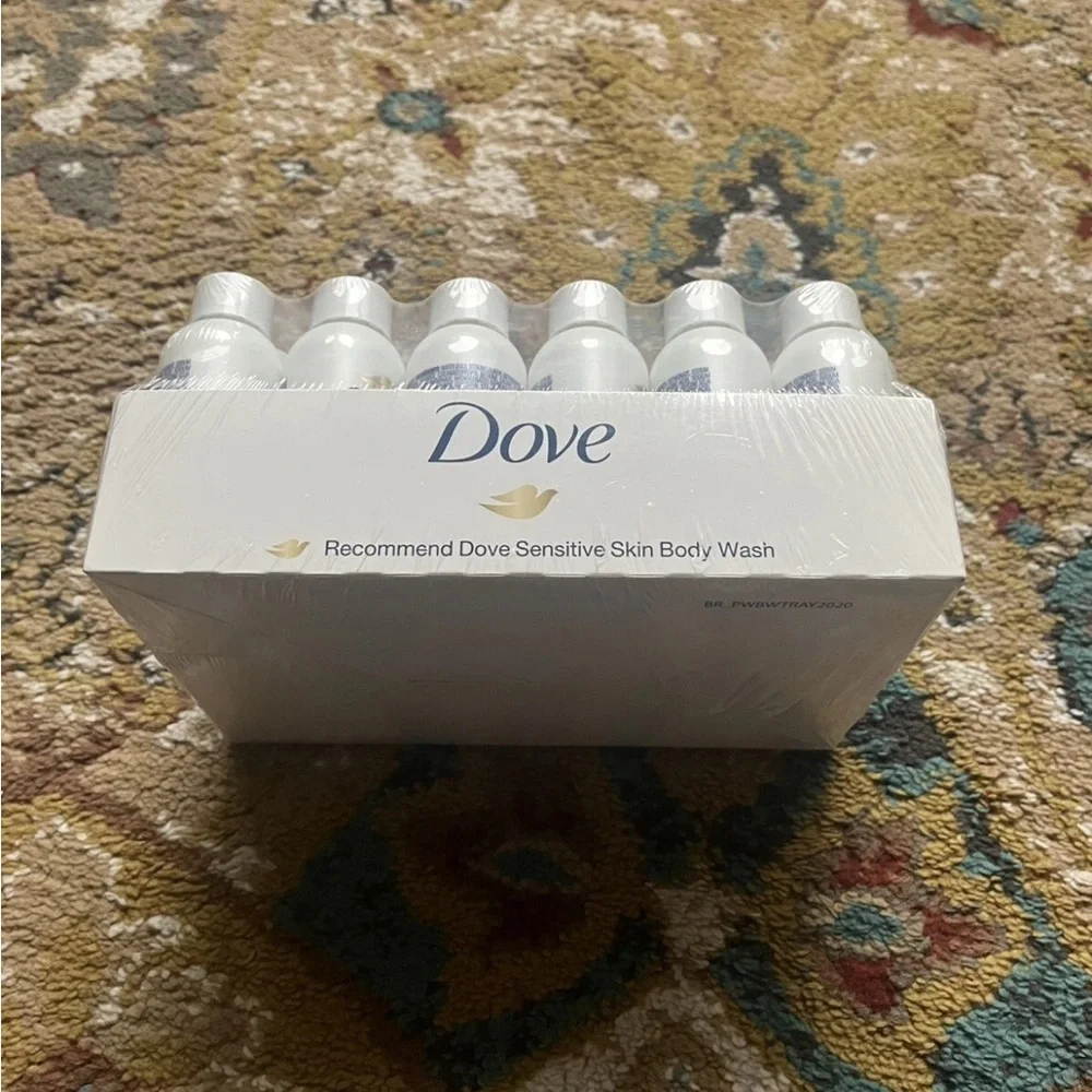 DOVE Sensitive Skin Body Wash Travel Size 1.8 oz Lot Of 24 Hypoallergenic NIB. - Picture 10 of 12